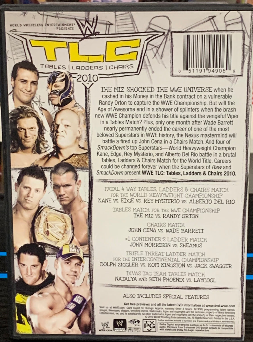 WWE: TLC - Tables, Ladders and Chairs..and Stairs 2014 (DVD
