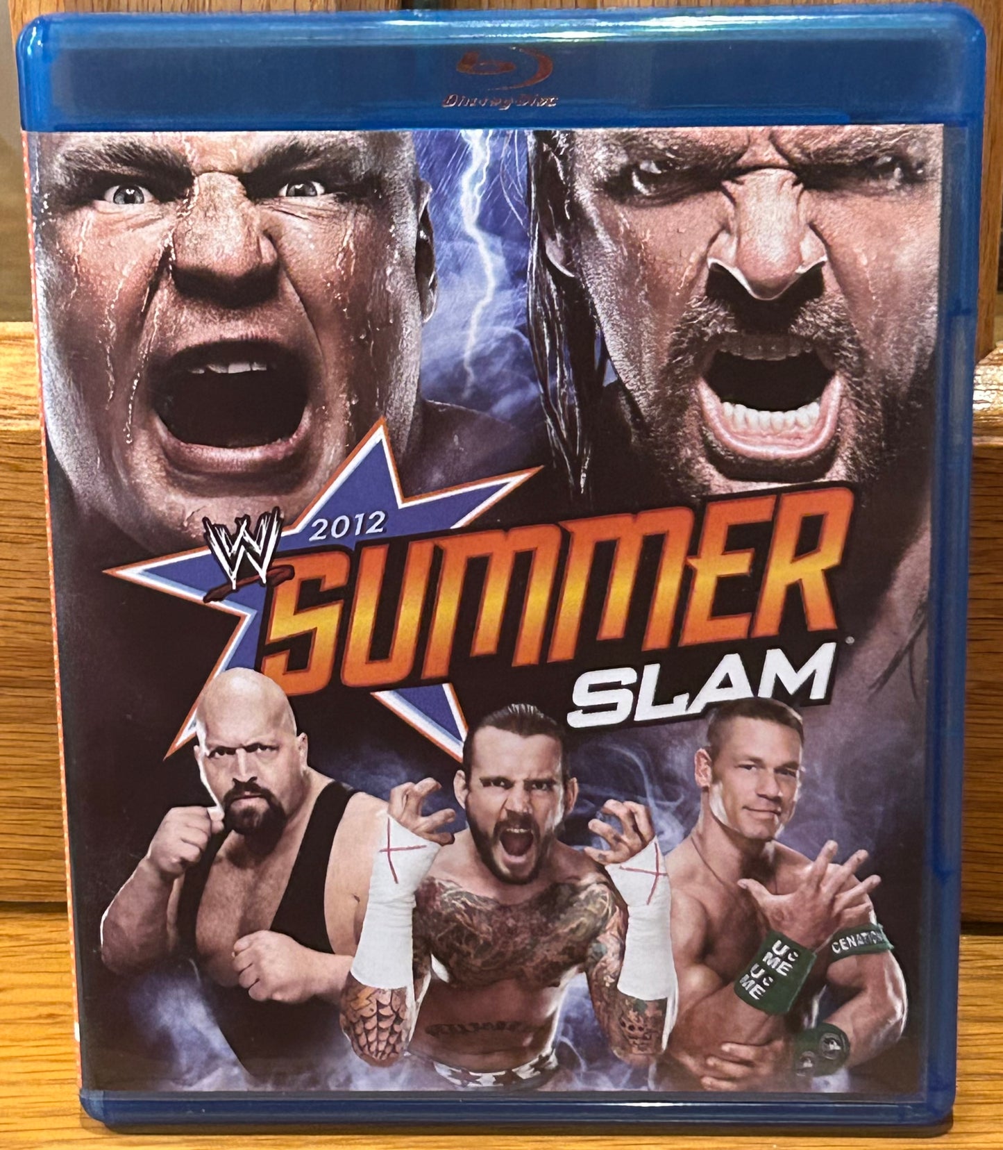 WWE Summer Slam 2012 Blue-ray (Brock Lesnar, CM Punk, John Cena & so much more)