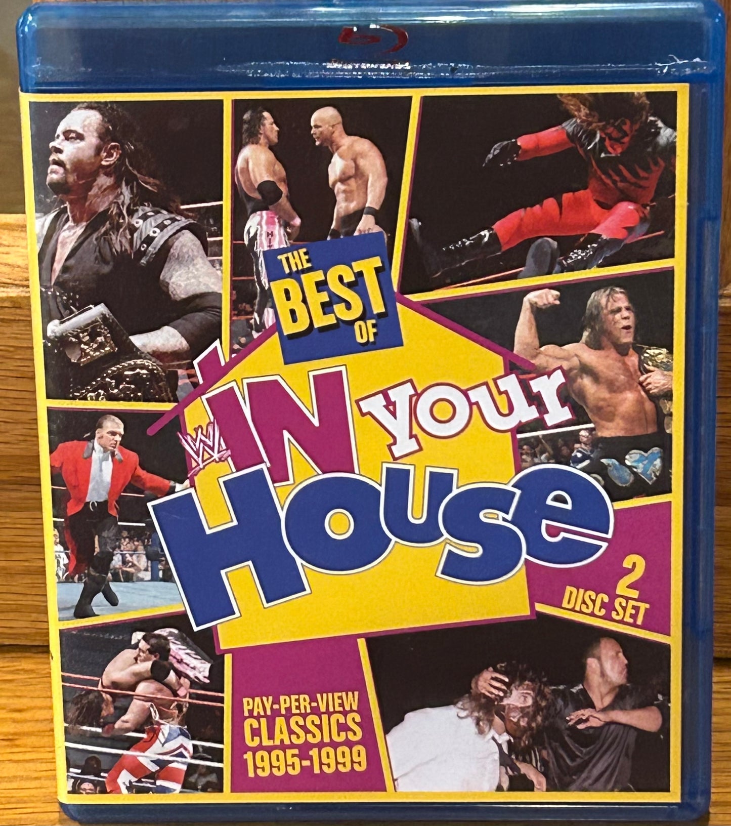 WWE The Best of In Your House Blue-ray (2-Disk set) Undertaker, Bret, Austin, Kane & so much more