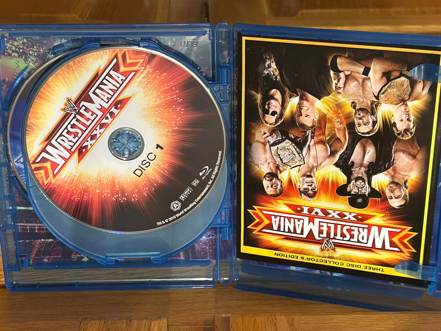 WWE Wrestlemania 26 Blue-ray (3-Disc Collector’s Edition)