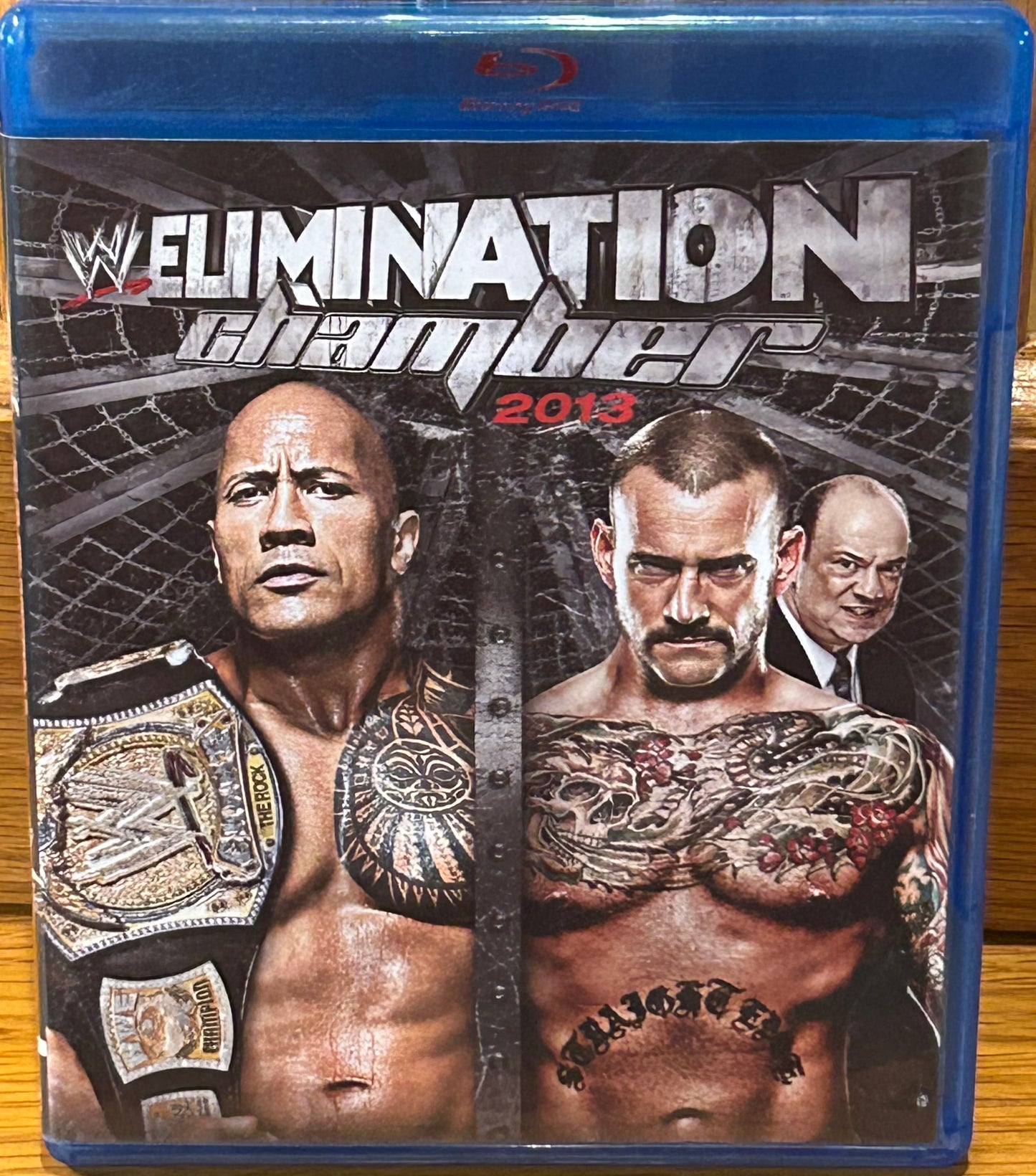 WWE Elimination Chamber 2013 Blue-ray (CM Punk, The Rock & so much more)
