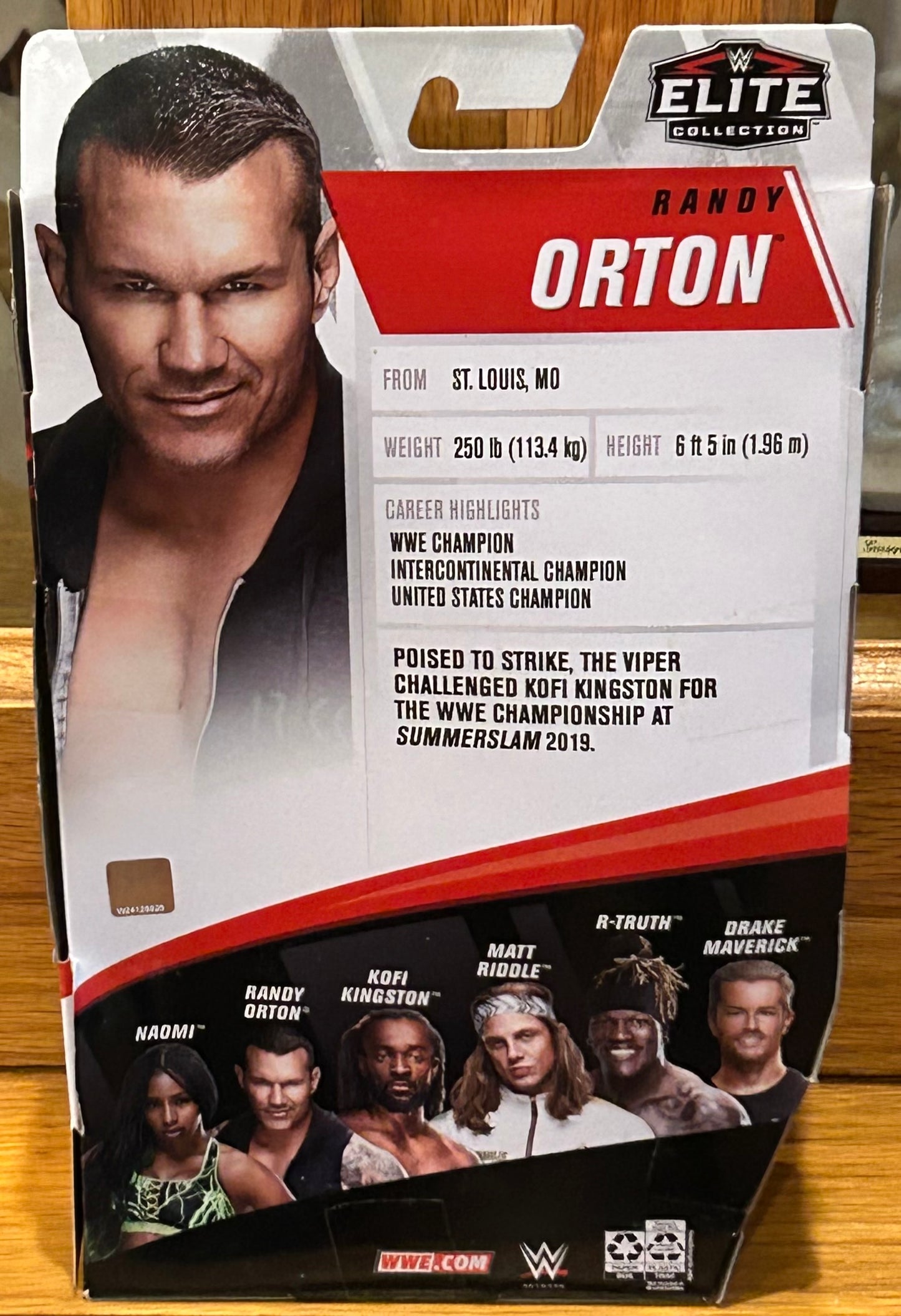 Randy Orton WWE Mattel Elite Series 78 Action Figure (Sealed, Never Opened)