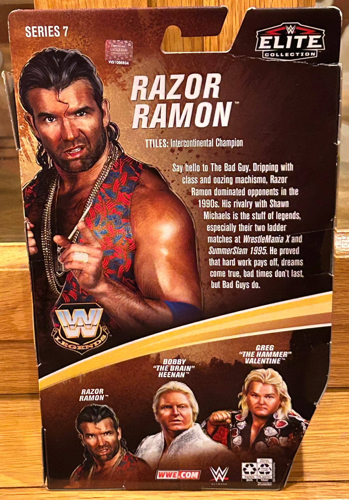 Razor Ramone WWE Mattel Elite Legends Series 7 Action Figure