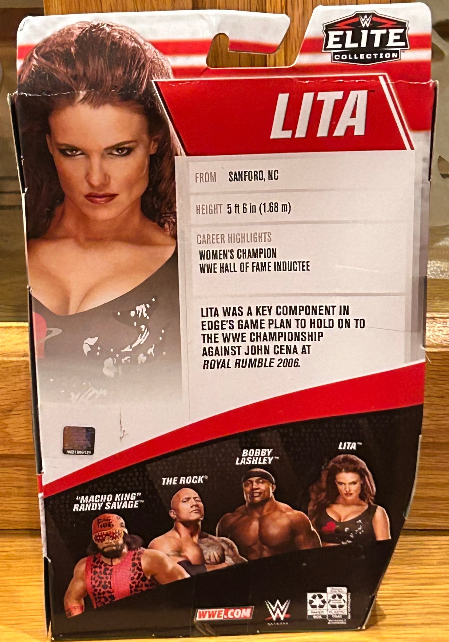 Lita WWE Mattel Royal Rumble Elite Action Figure (Brand New, Sealed)