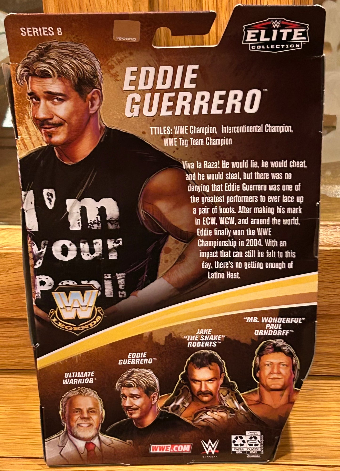 Eddie Guerrero WWE Mattel Legends Elite Series 8 Action Figure