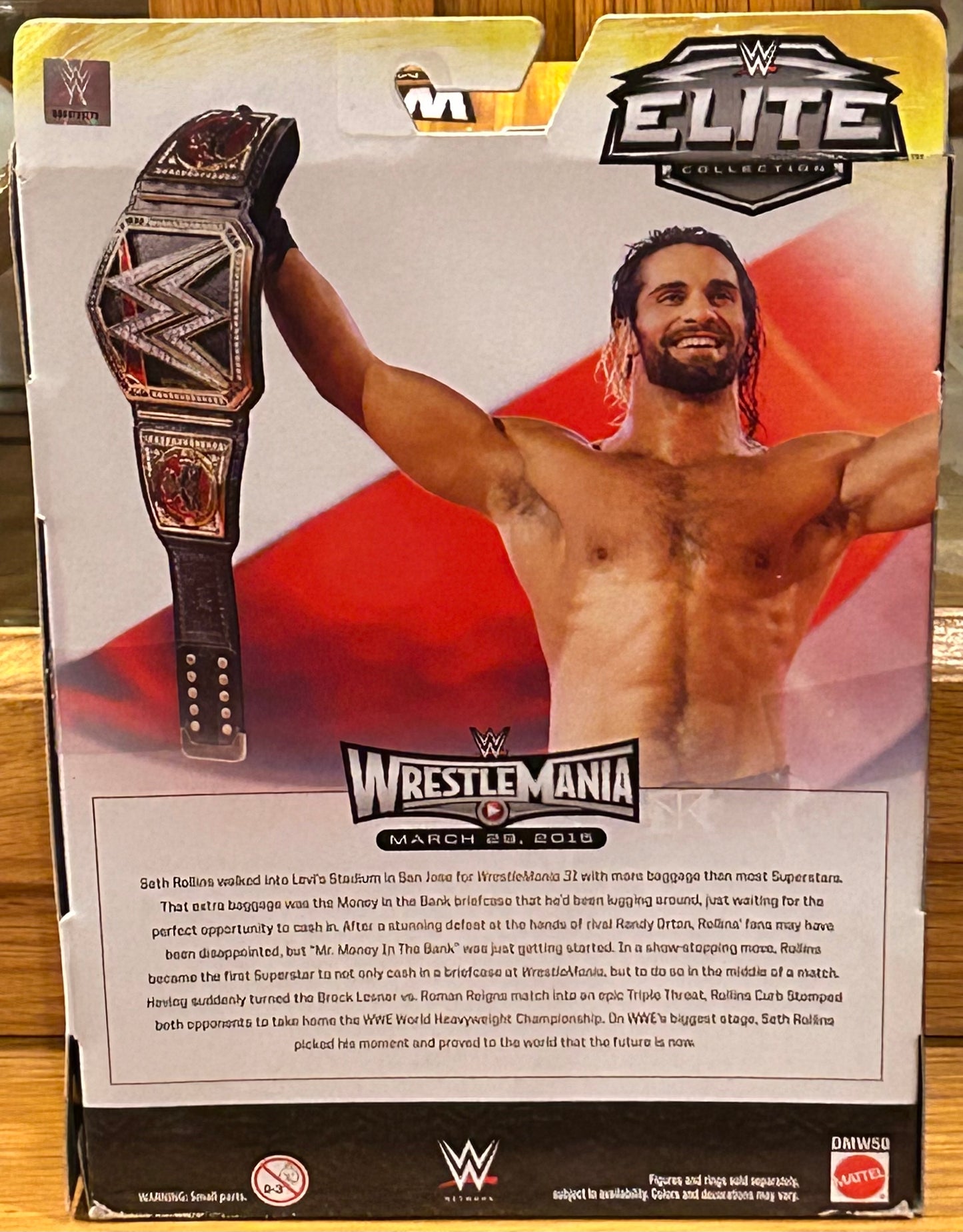 Seth Rollins WWE Mattel Money In The Bank Elite Action Figure