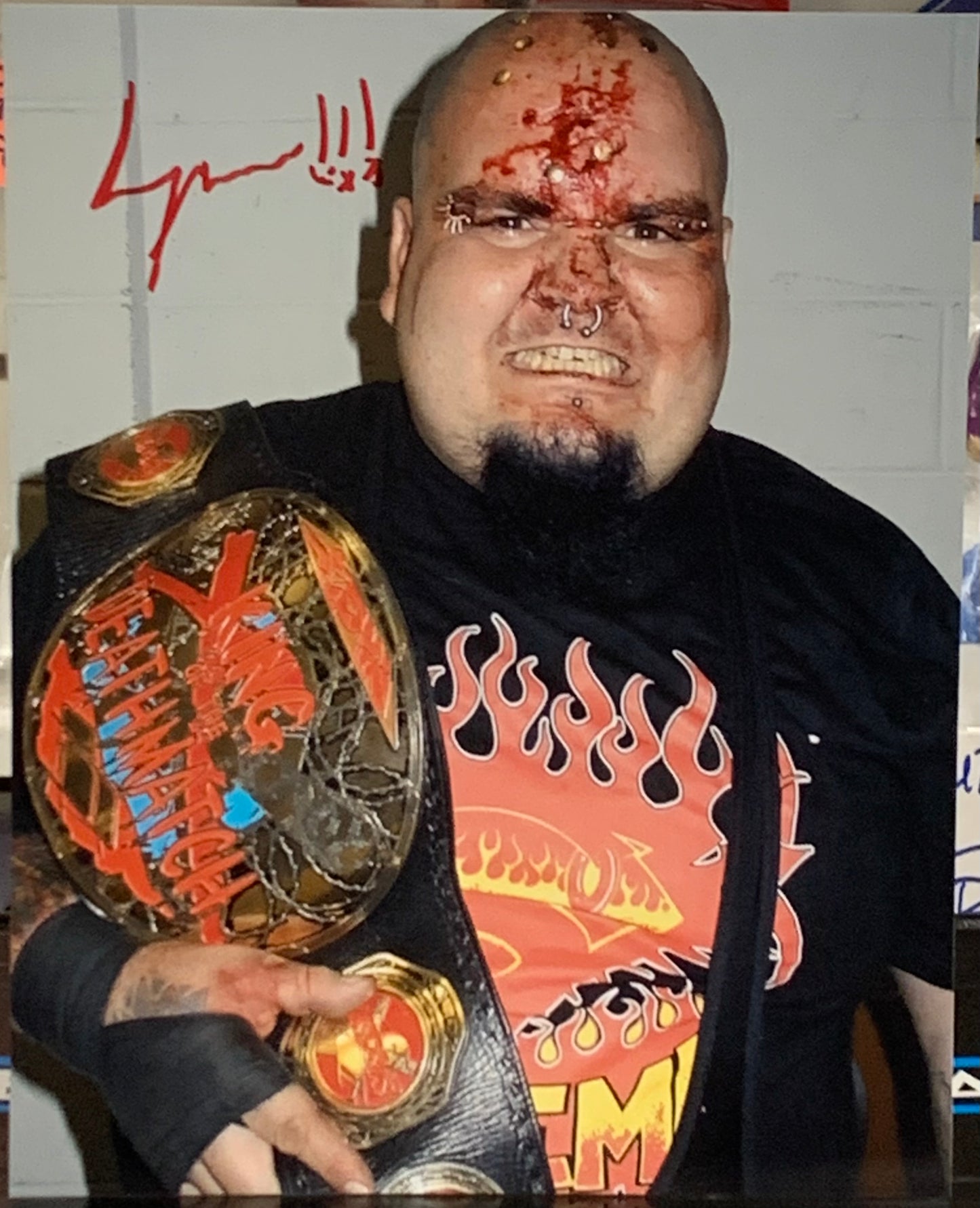 Supreme Signed XPW 8x10 Color Photo (Comes w/COA)