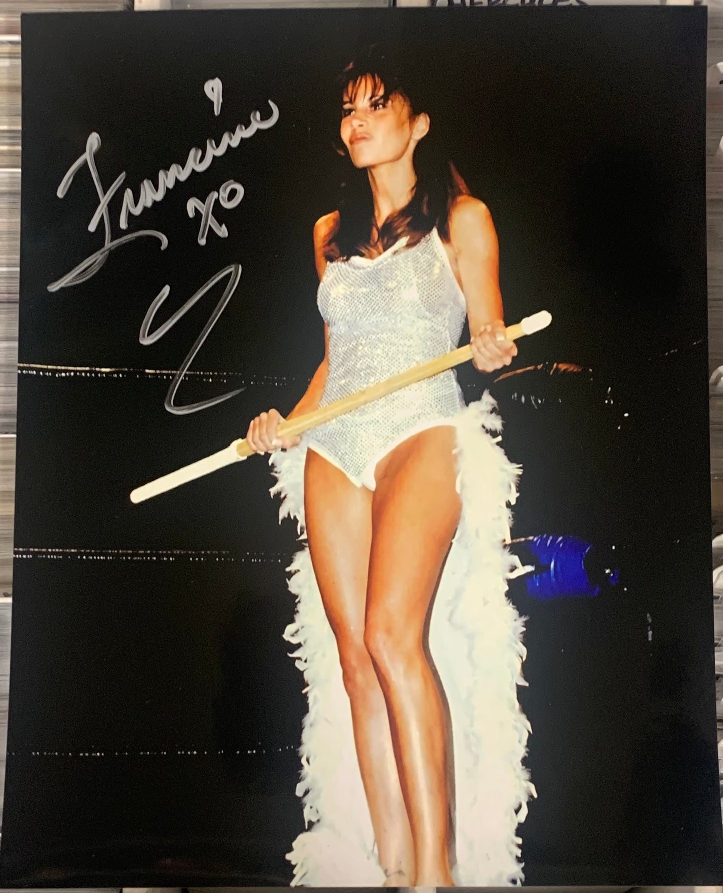 Francine ECW Signed 8x10 Color Photo (Comes w/COA)