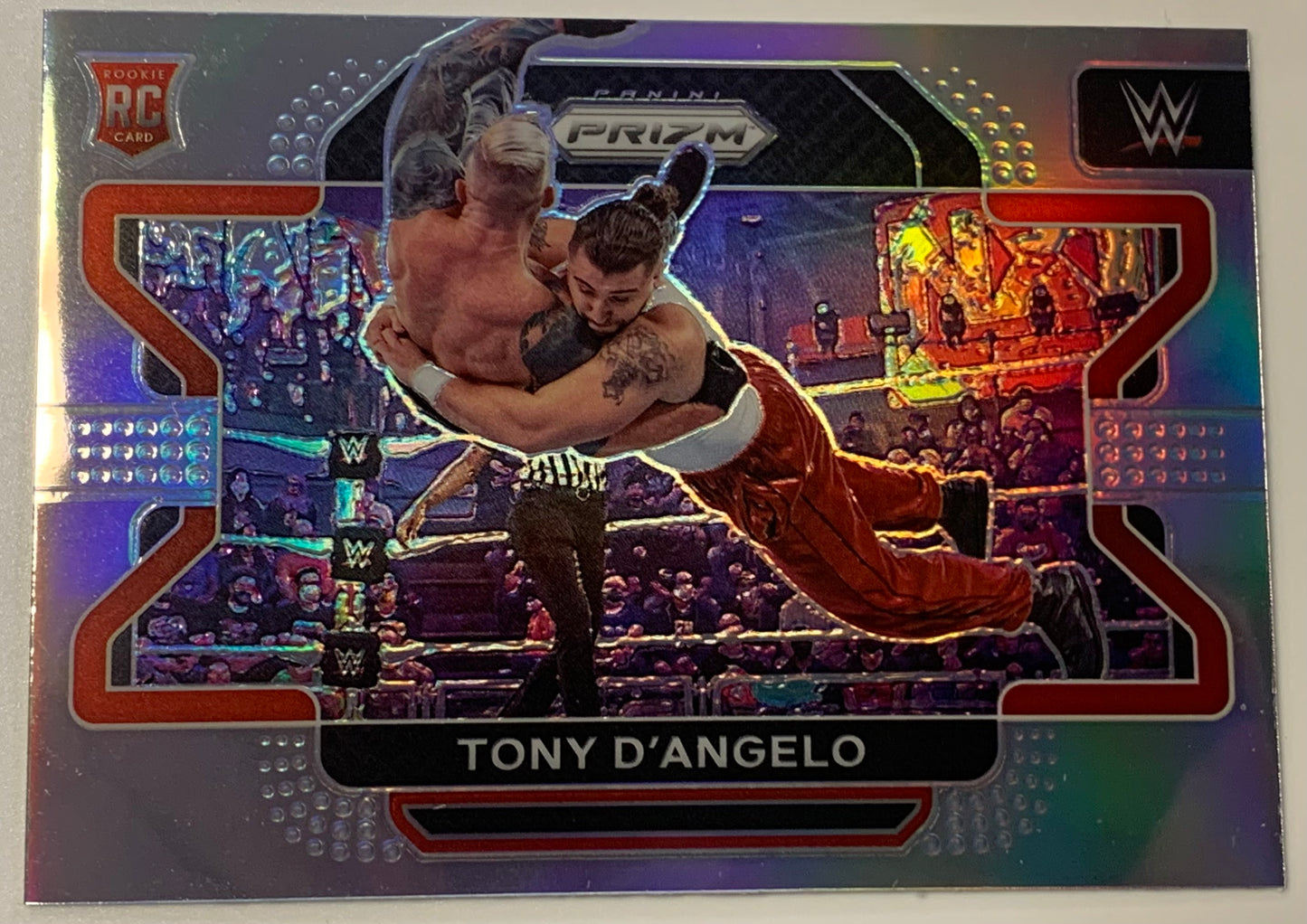 Tony D’angelo 2022 WWE Panini Prizm Silver Rookie Card