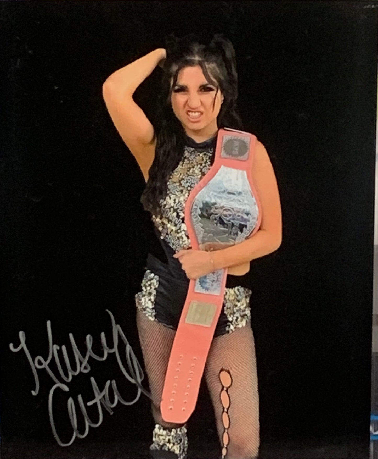 Kasey Catal (Kasey Kirk) Signed 8x10 Color Photo COA