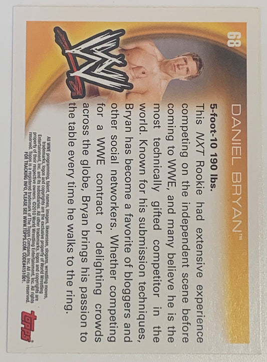 Daniel Bryan 2010 WWE NXT Topps Rookie Card