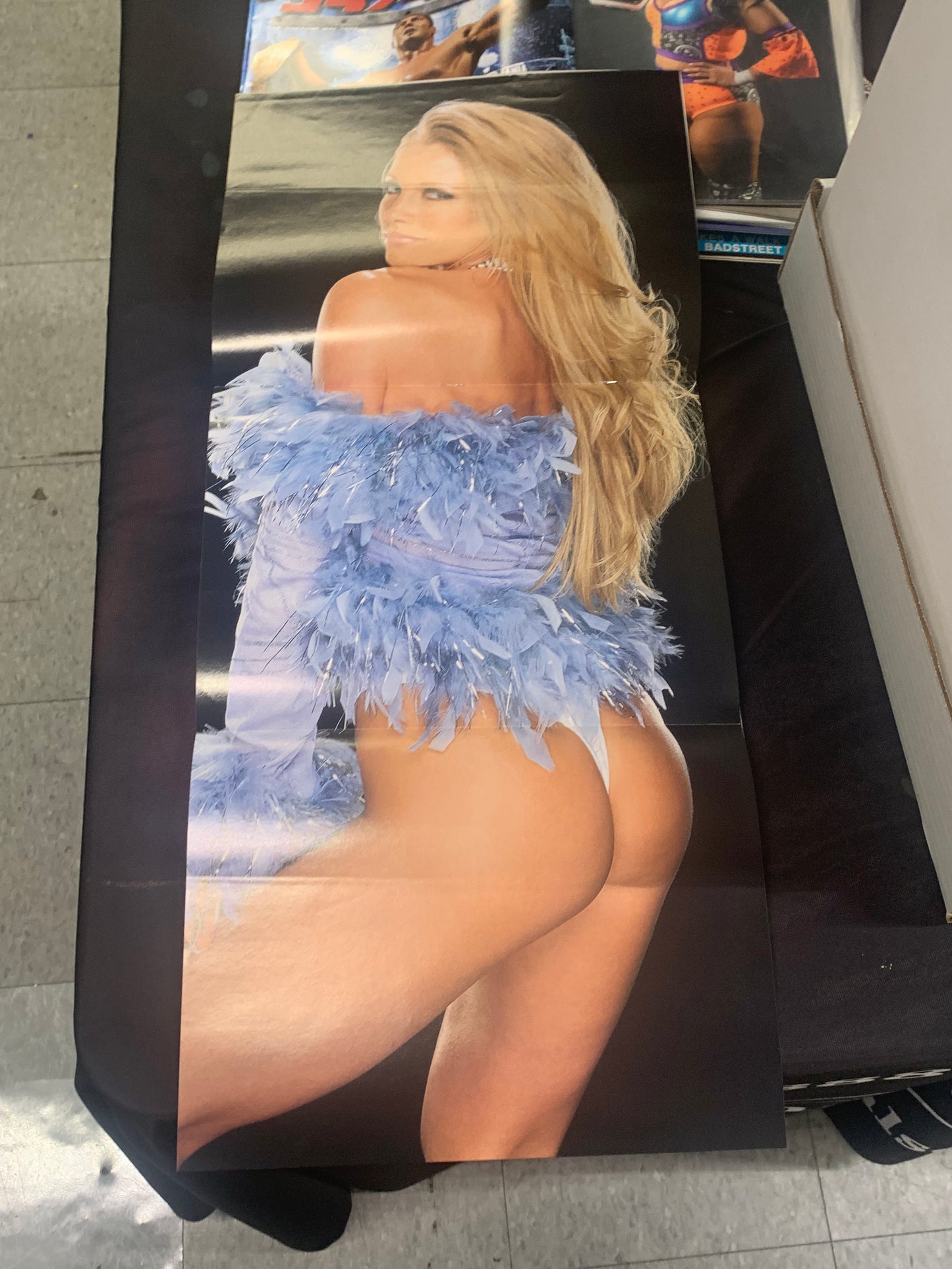 WWE RAW Magazine June 2003 with RED HOT Sable Poster Inside