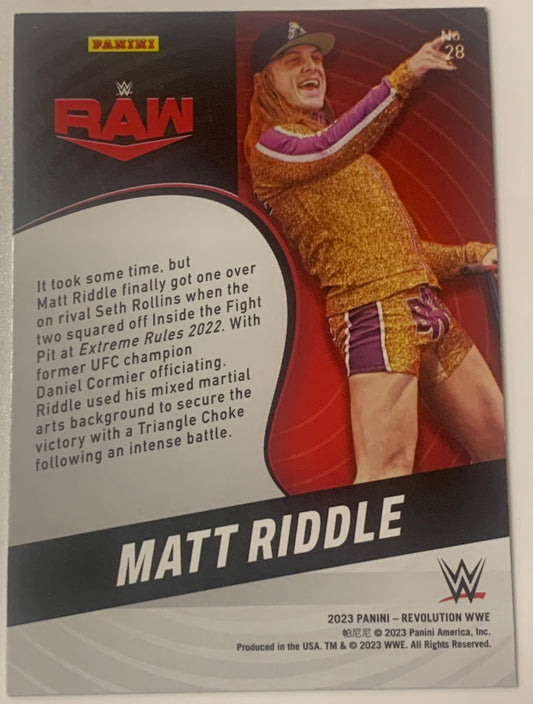 Matt Riddle 2023 WWE Panini Revolution