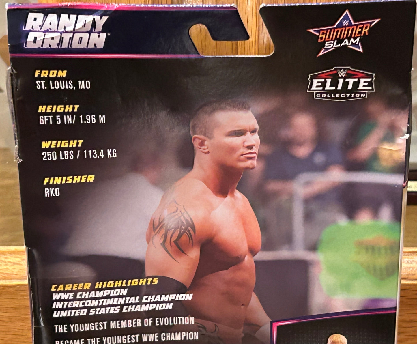 * Randy Orton WWE Mattel Summer Slam Elite Action Figure (BAF Dominik Mysterio)