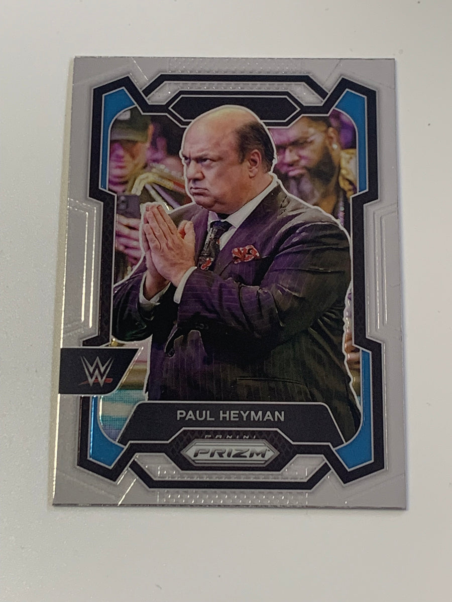 2022 Select WWE #356 Paul Heyman Gold purchases Prizm 02/10