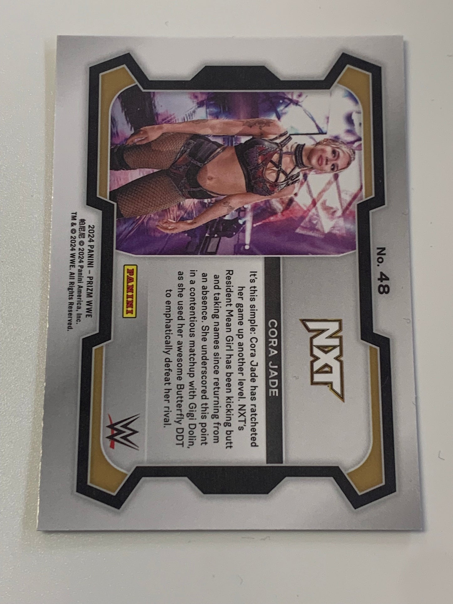 Cora Jade 2024 WWE Panini Prizm #48