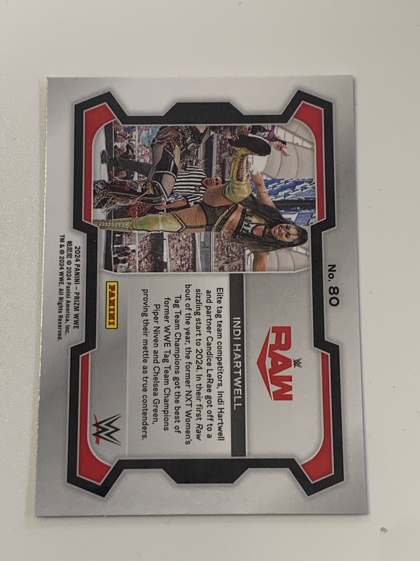Indi Hartwell 2024 WWE Panini Prizm Card