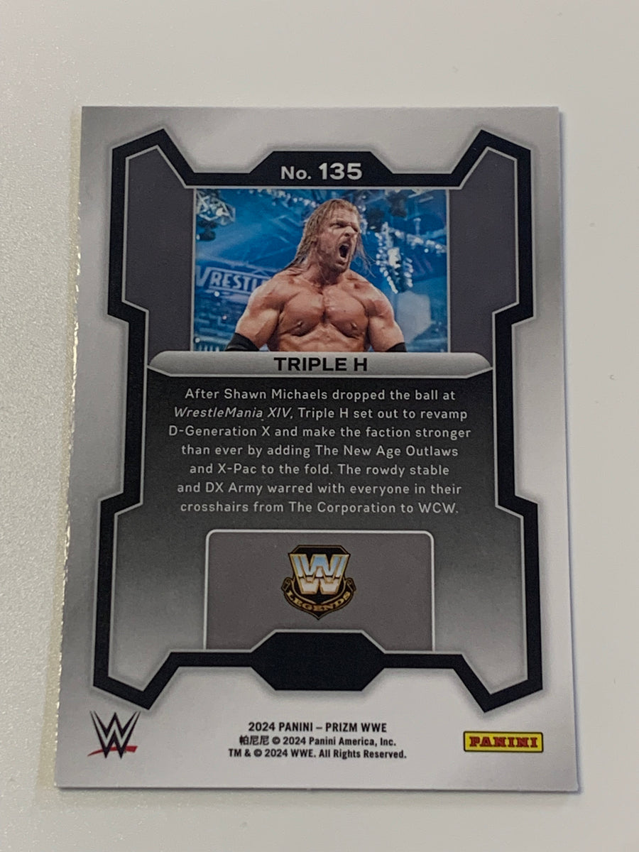 Triple H 2024 WWE Panini Prizm Card!!! – The Wrestling Universe