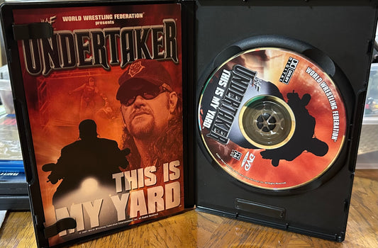 * WWE The Undertaker “This is my Yard” DVD (2001) Kane, HBK, Kurt Angle & so much more