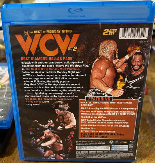 * WCW “The Best of Monday Nitro Vol. 2” Blu-ray Edition (2-Disc set)