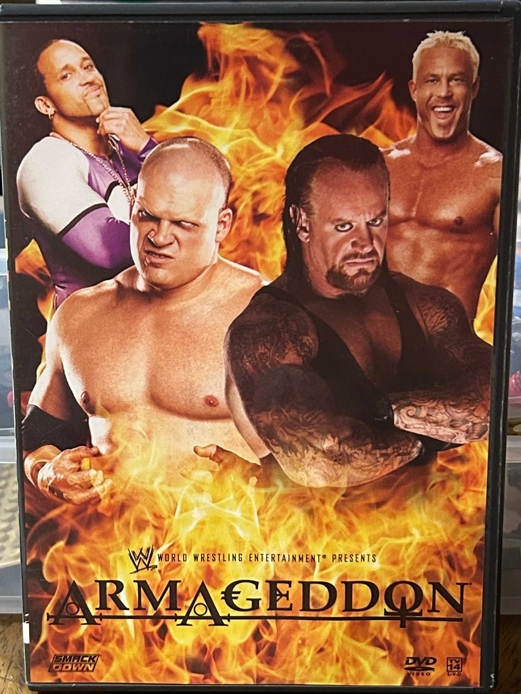 WWE Armageddon 2006 DVD (Kane, King Booker, Cena, Orton) – The
