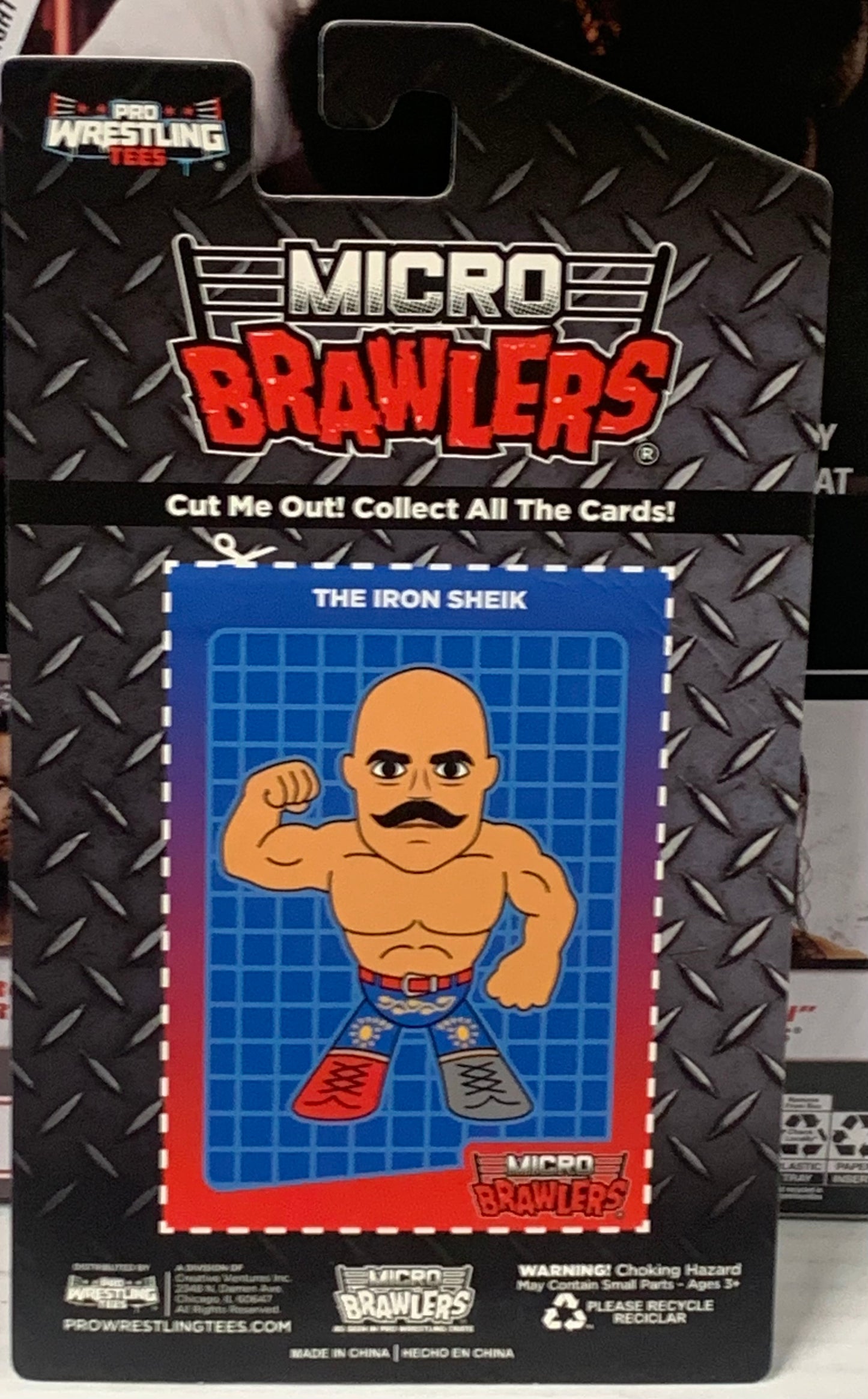 Iron Sheik Micro Brawlers (Brand New in Package)