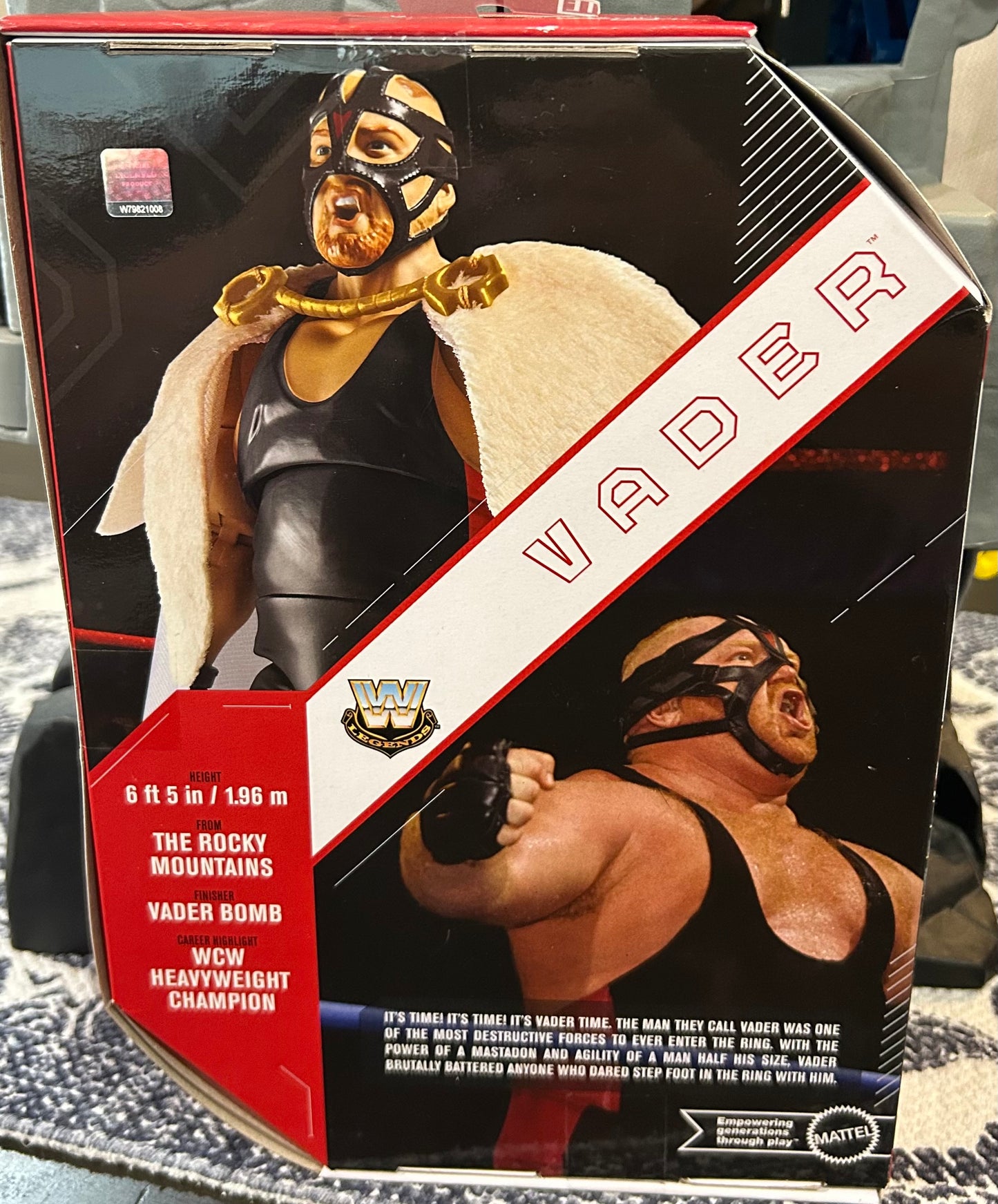 +Vader WWE Mattel Ultimate Edition Elite Action (Sealed, Never Opened)