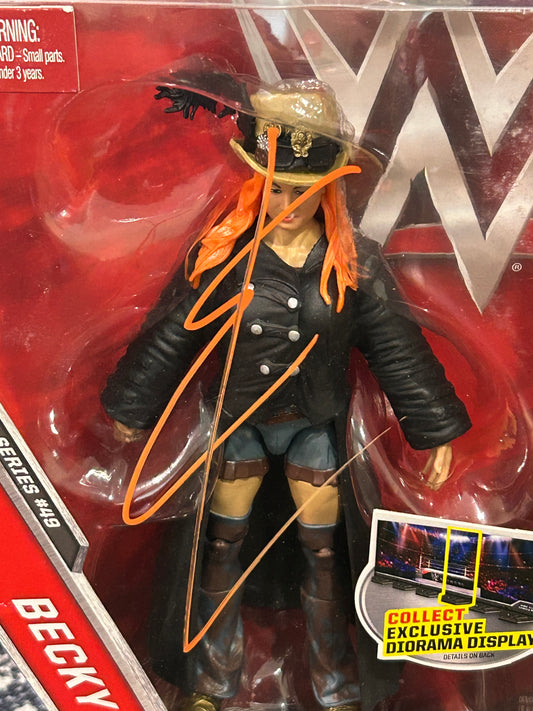 + Becky Lynch SIGNED WWE Mattel Elite Series 49 Action Figure (Comes w/COA)