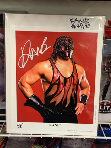 Kane Pose 2 Signed Photo COA