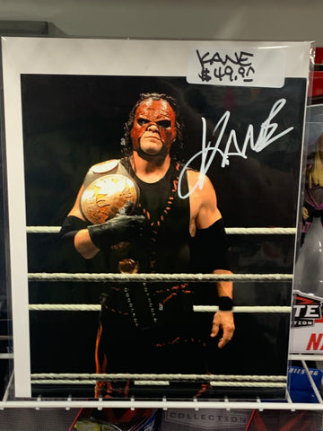 Kane Signed Photo Pose 1 COA