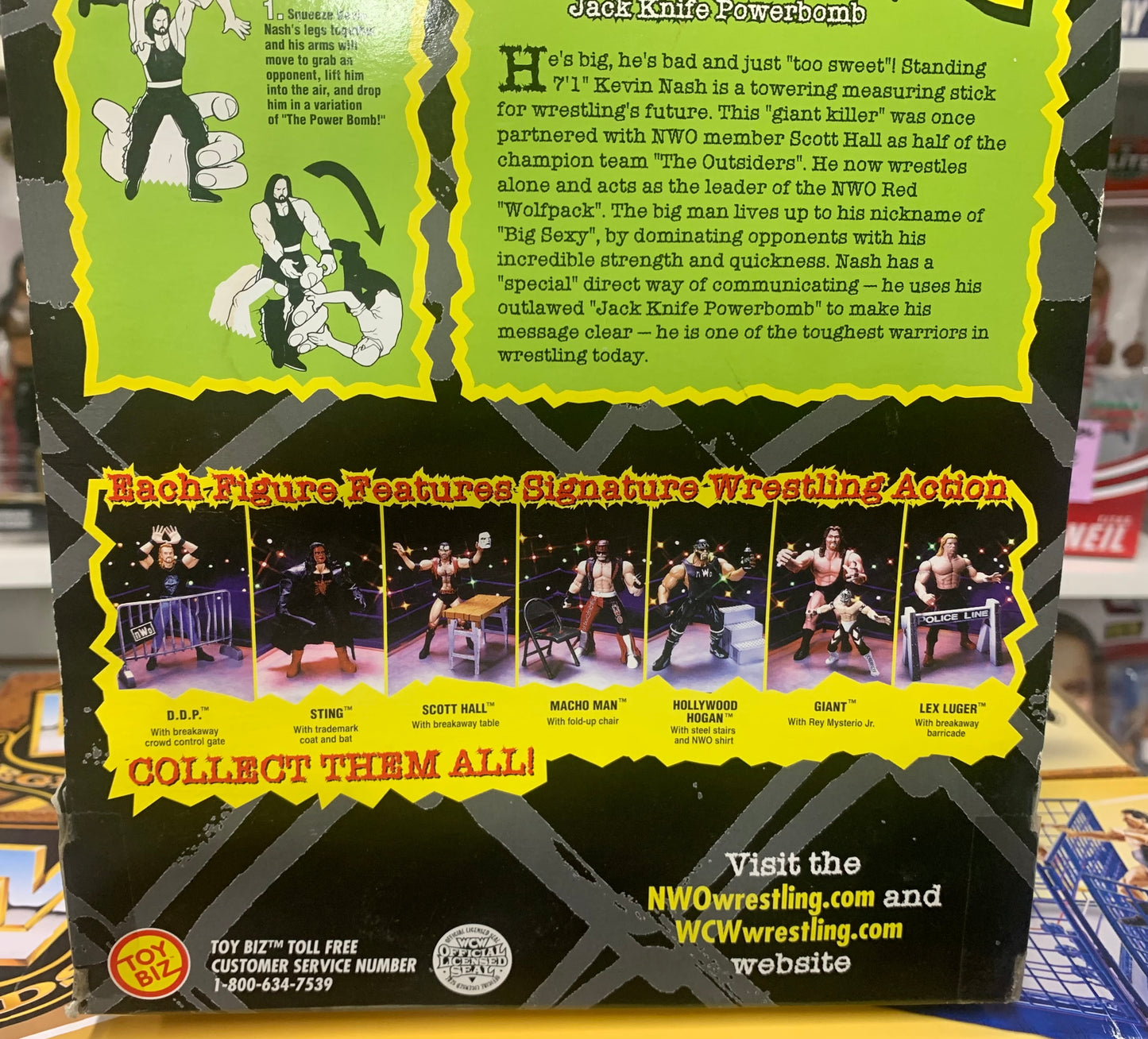 Kevin Nash WCW “Smash ‘n Slam” Action Figure