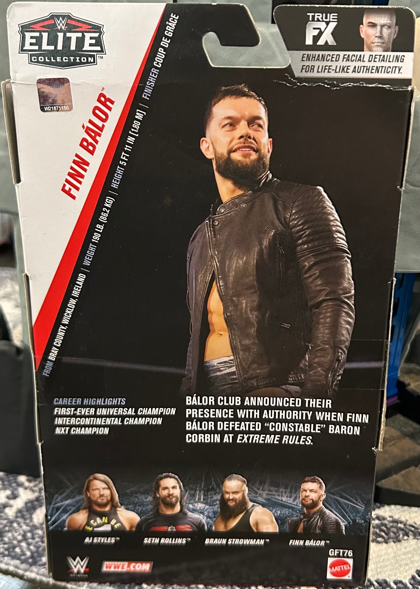 + Finn Balor SIGNED WWE Mattel “Top Picks” Elite Action Figure (JSA Authenticated)