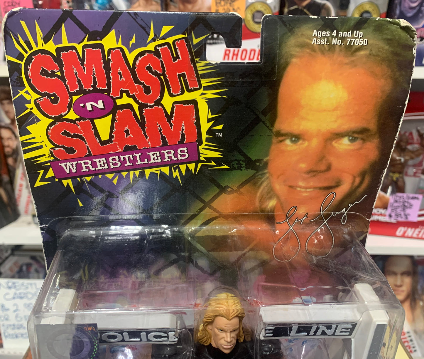 Lex Luger WCW “Smash ‘n Slam” Action Figure!!!