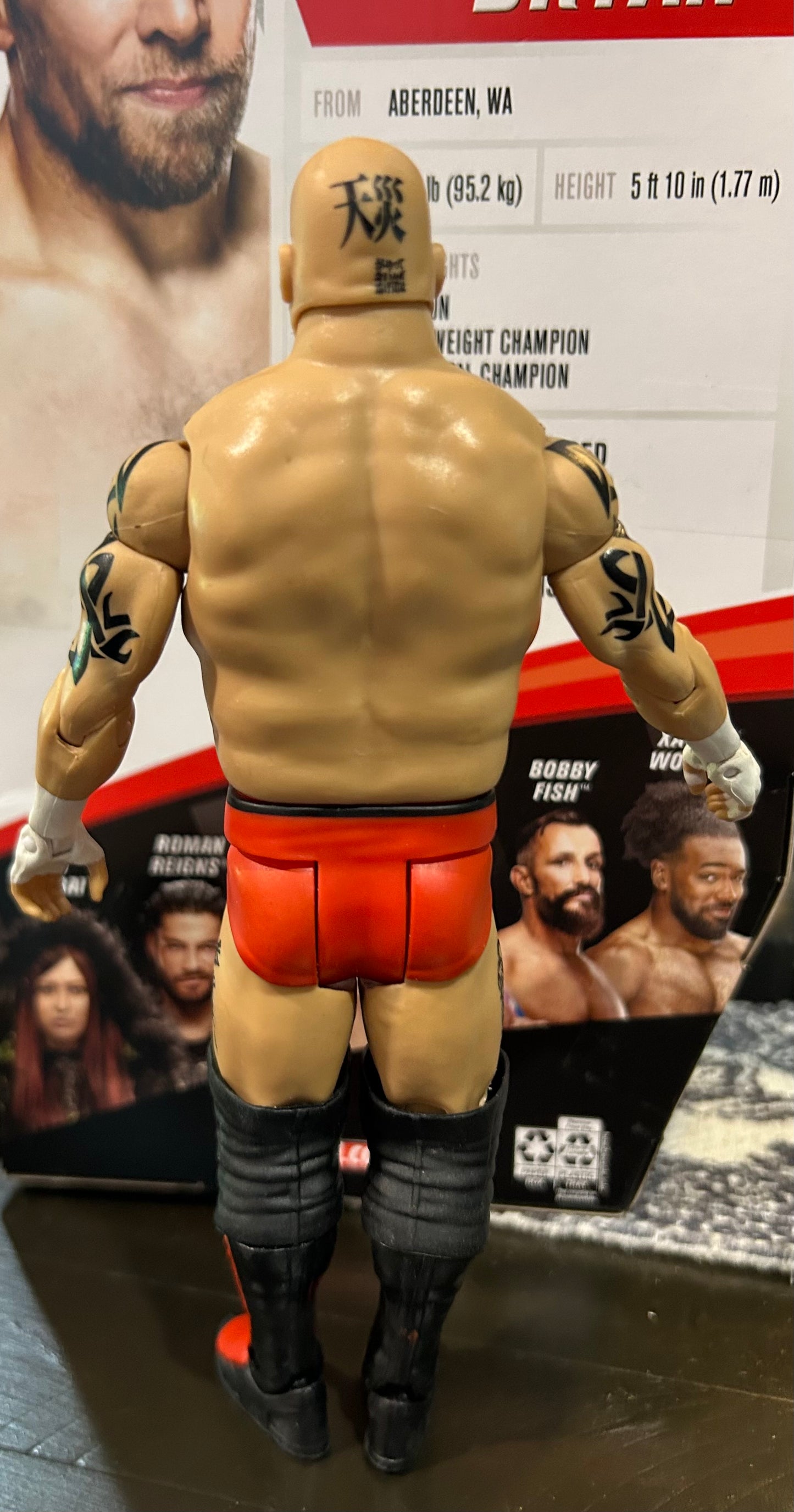 + Tensai WWE Mattel Action Figure