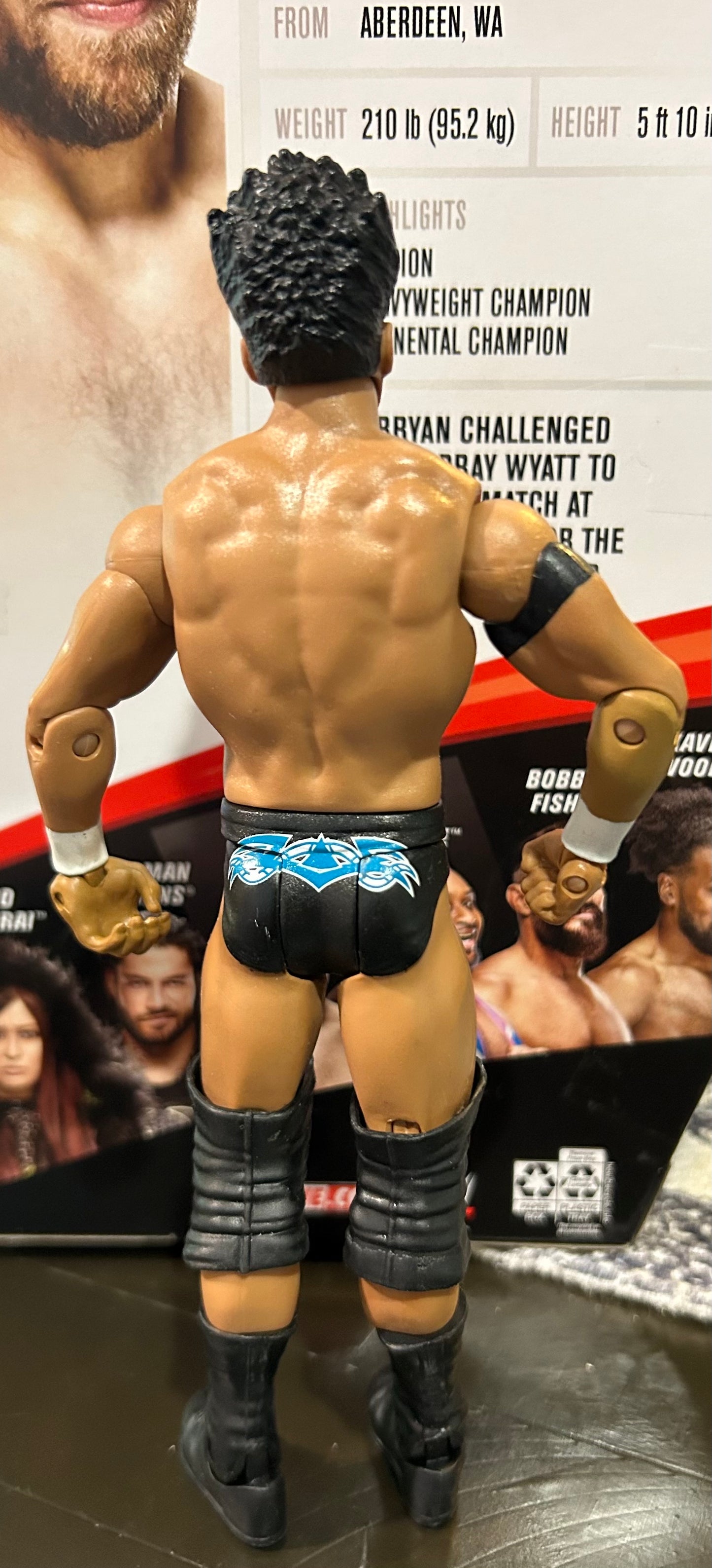 + Darren Young WWE Mattel Action Figure (Nexus)