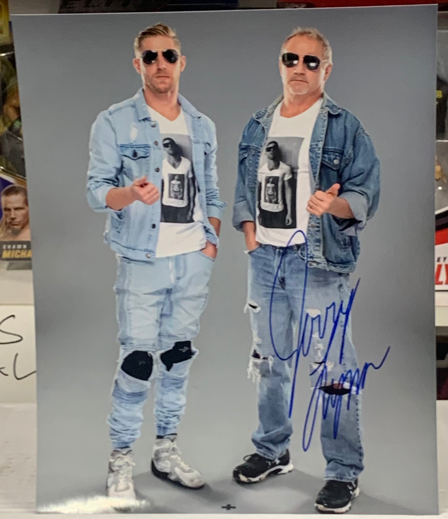 Jerry Lynn Signed 8x10 Color Photo (Comes w/COA)