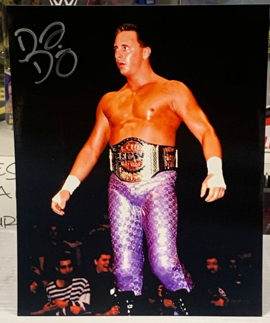 Danny Doring Signed ECW 8x10 Color Photo (Comes w/COA)