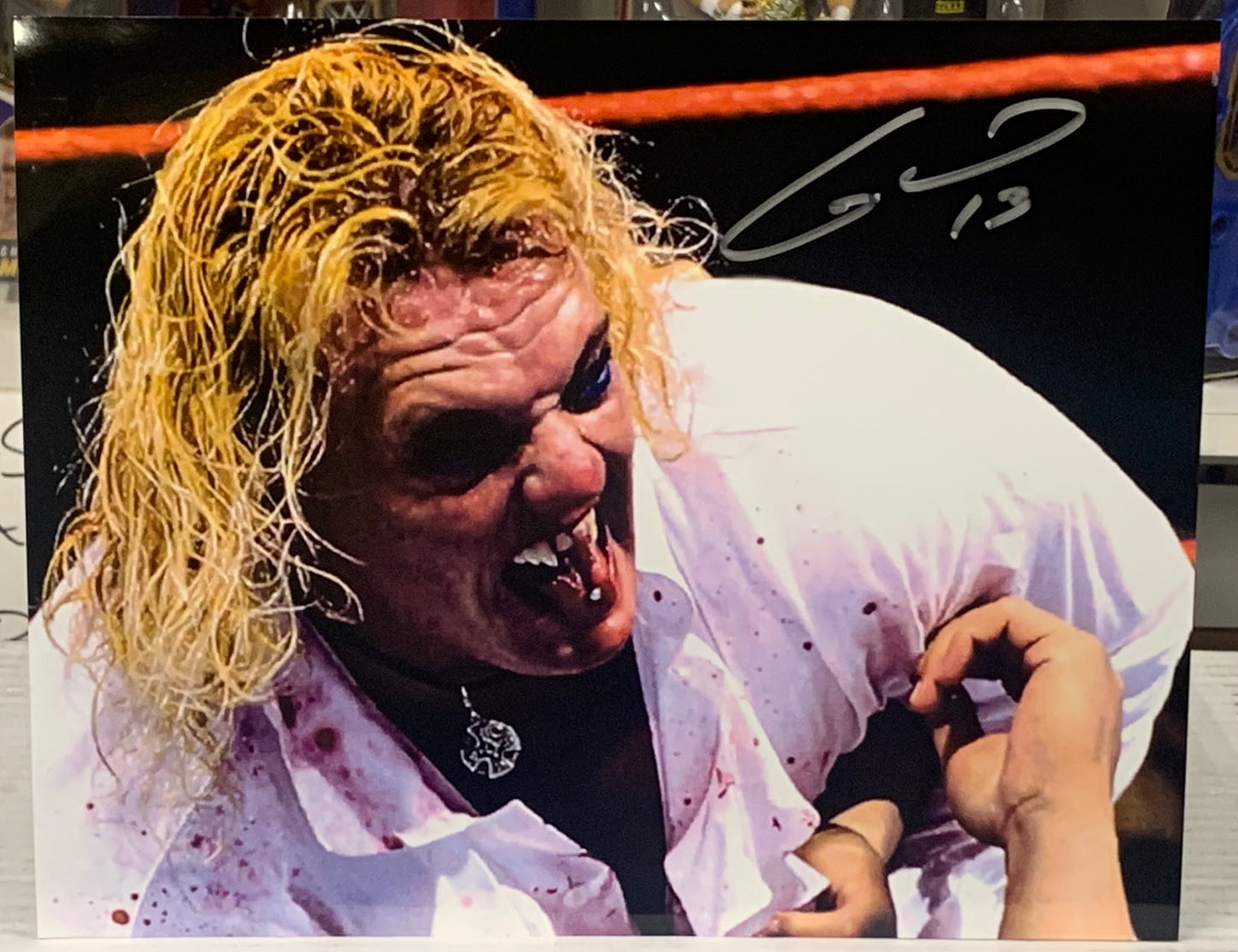 Gangrel Signed 8x10 Color Photo (Comes w/COA)