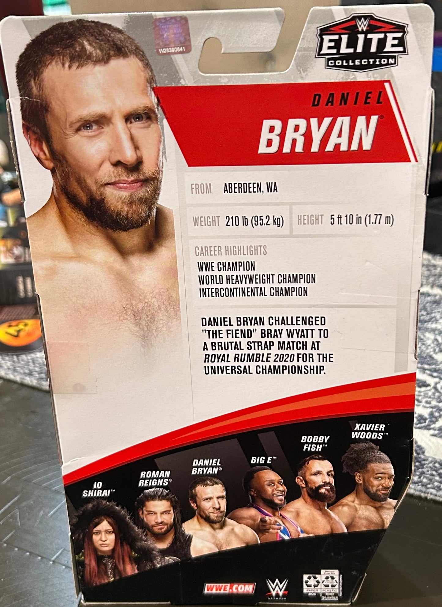 + Daniel Bryan WWE Mattel Elite Series 79 Action Figure (Sealed, Never Opened)