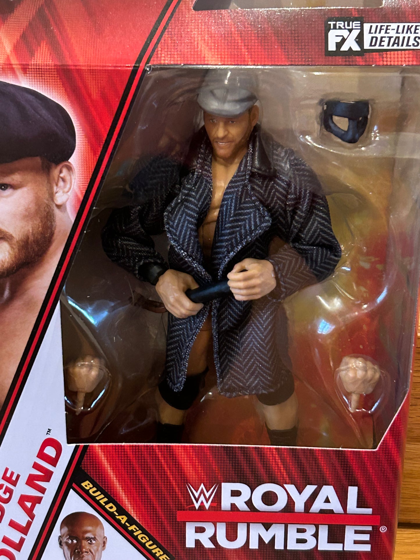 * Ridge Holland WWE Elite Action Figure (opened, figure in MINT Condition, NO BAF Virgil)