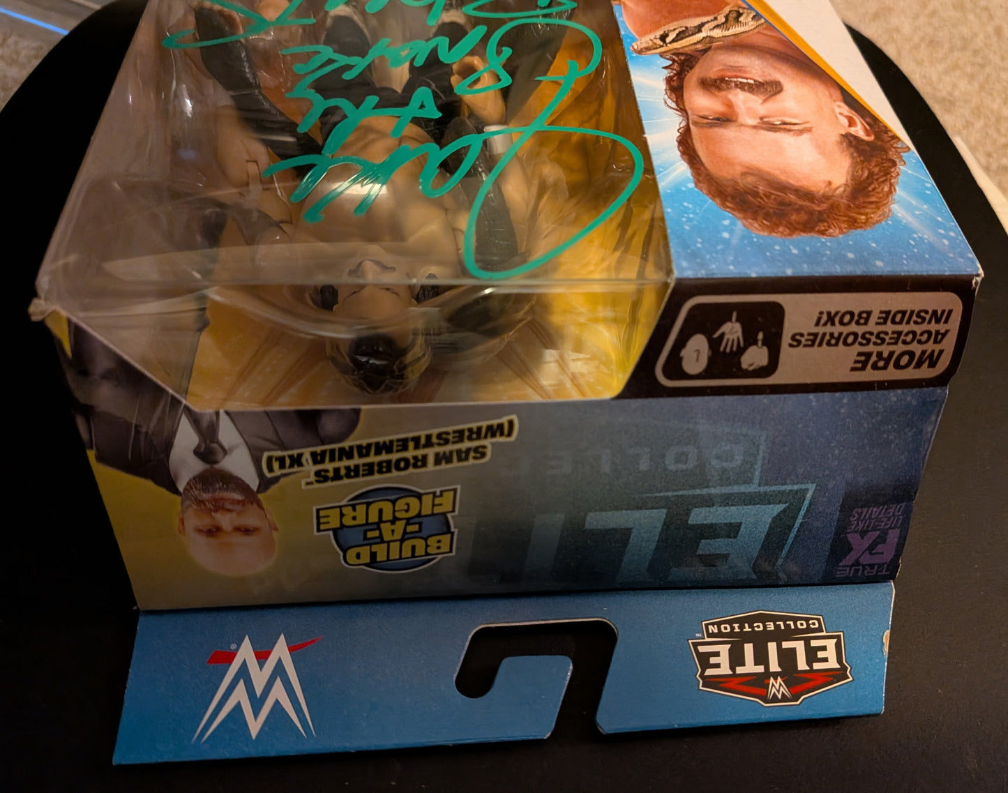 + Jake “The Snake” Roberts SIGNED WWE Wrestlemania Elite Action Figure (Comes w/COA)