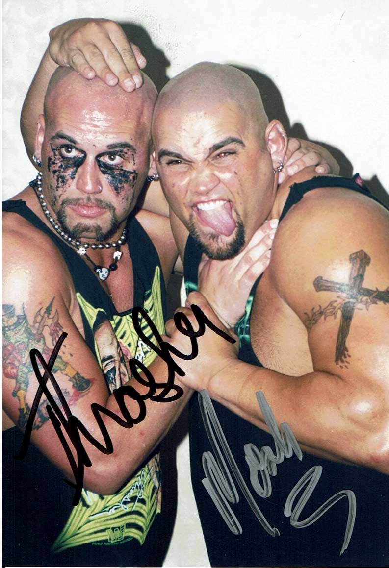 The Headbangers Dual Signed Candid (4x6 Size) Photo COA