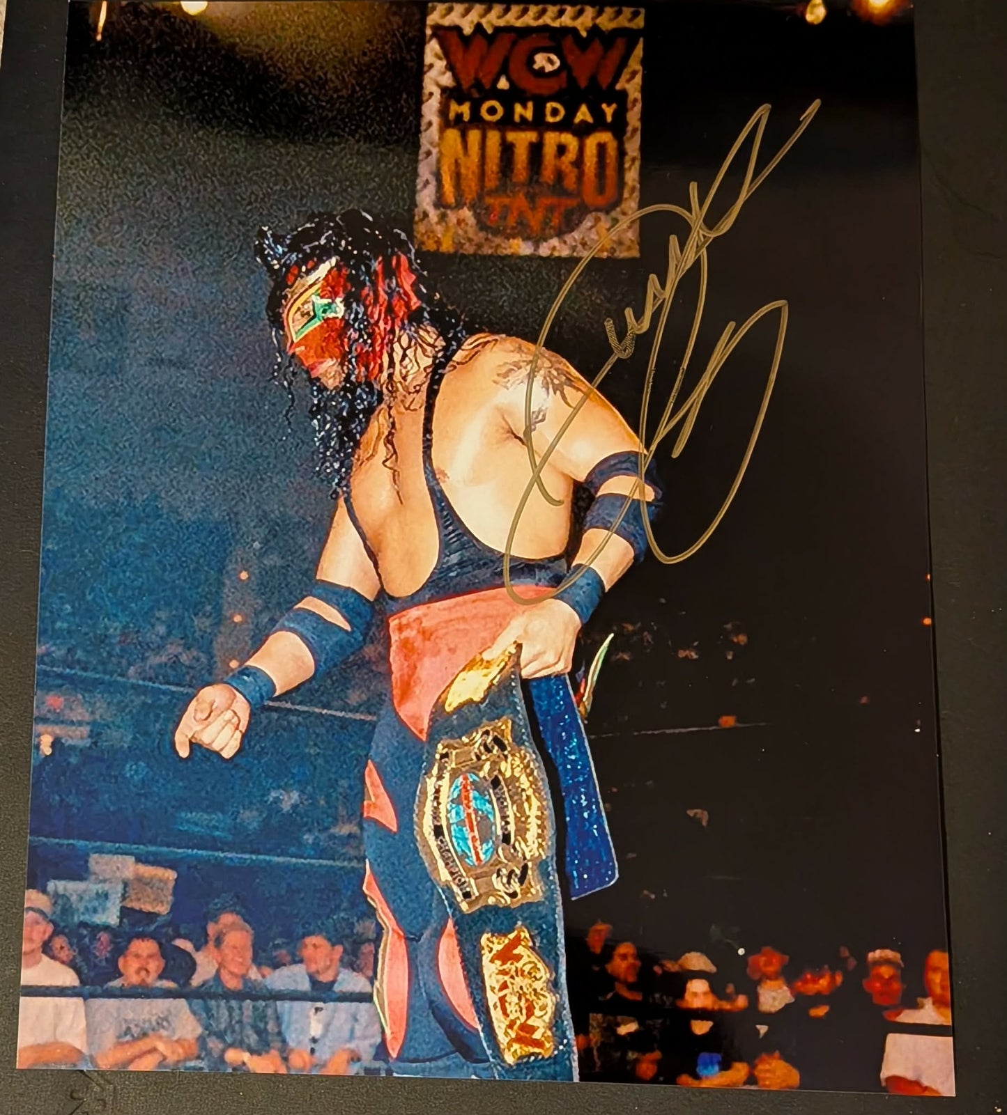 Juventud Guerrera Pose 2 Signed Photo COA
