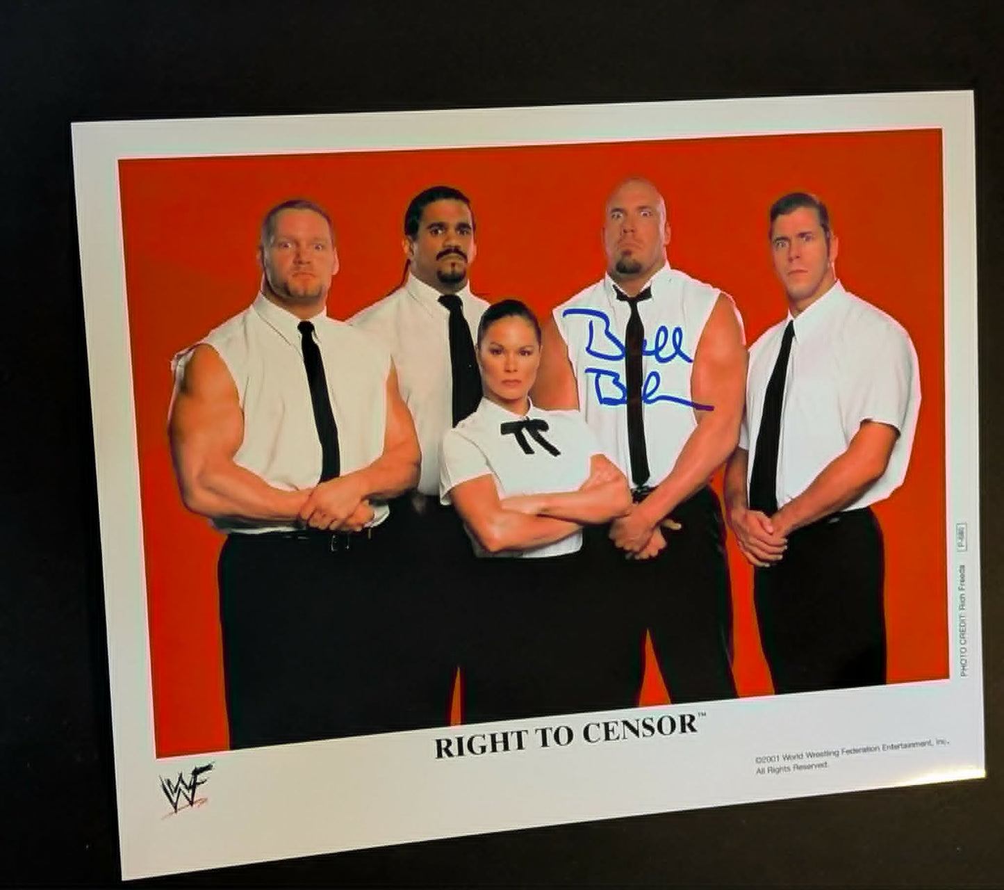 Bull Buchanan (Right to Censor) Signed Photo COA