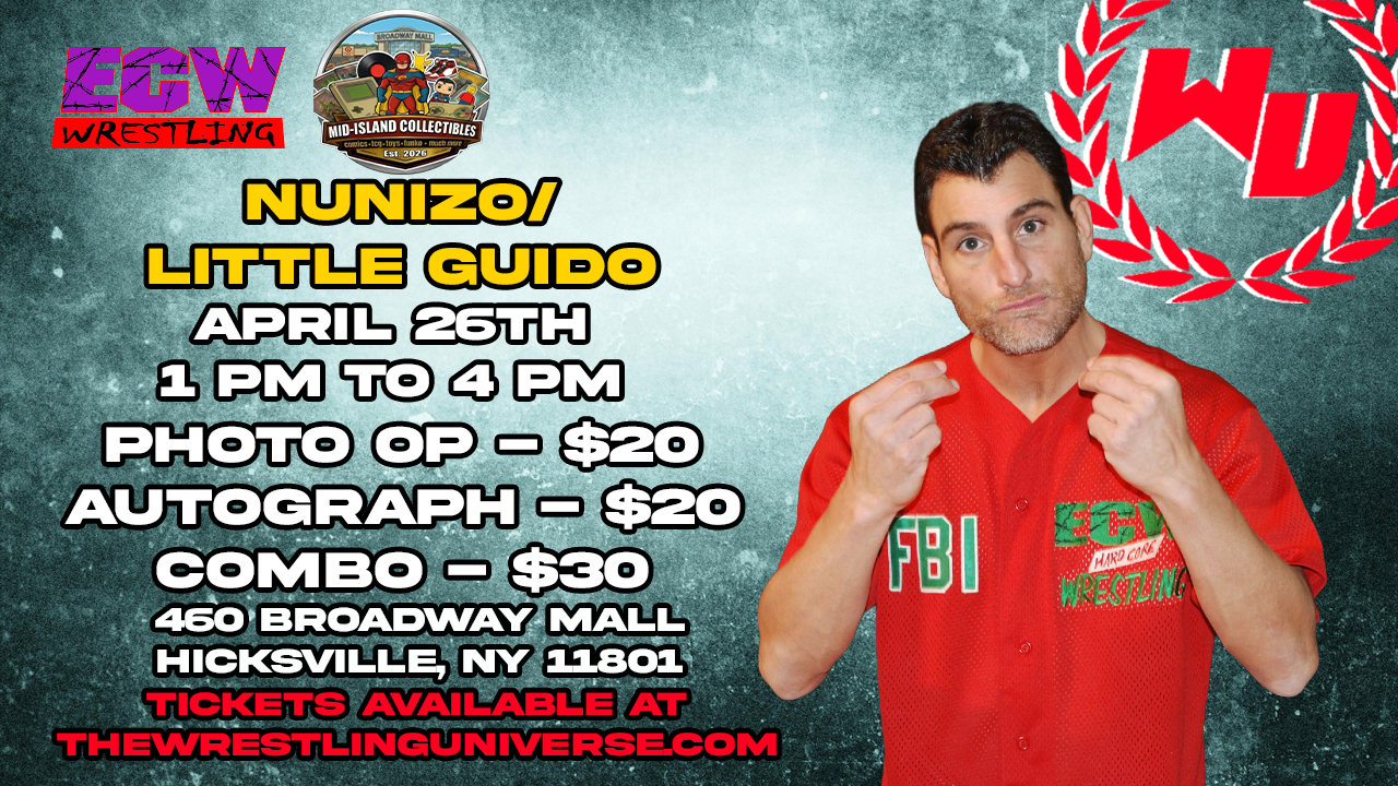 Meet & Greet with Little Guido/Nunzio @ Broadway Mall on April 26th from 1-4pm