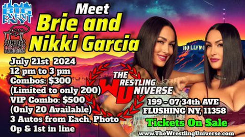 In-Store Meet & Greet with Brie & Nikki Garcia (FKA The Bella Twins) July 21st 12-3PM