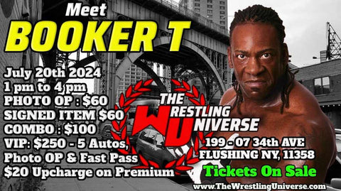 In-Store Meet & Greet with Booker T Sat July 20th 1-4PM