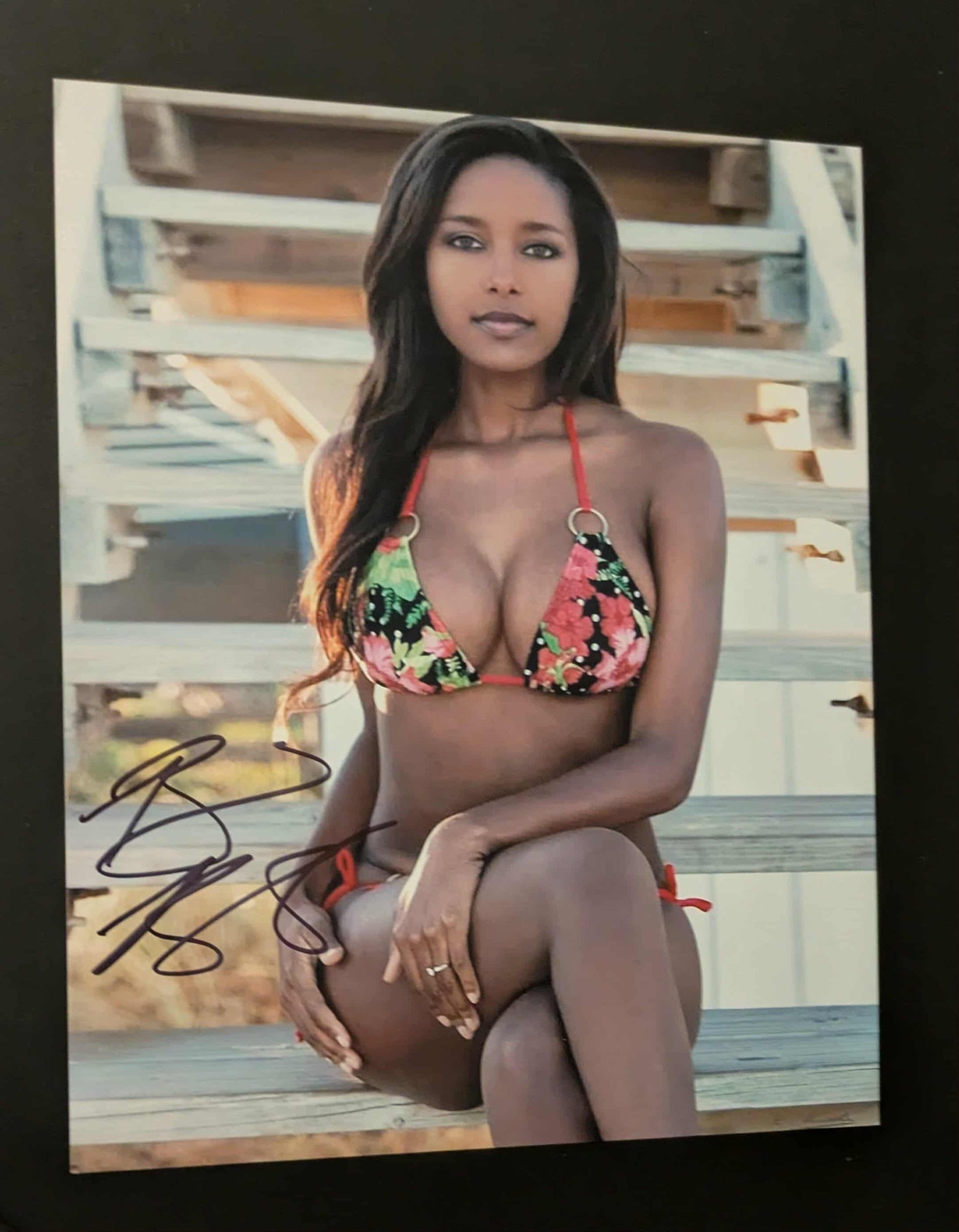 Brandi Rhodes Pose 1 Signed Photo COA