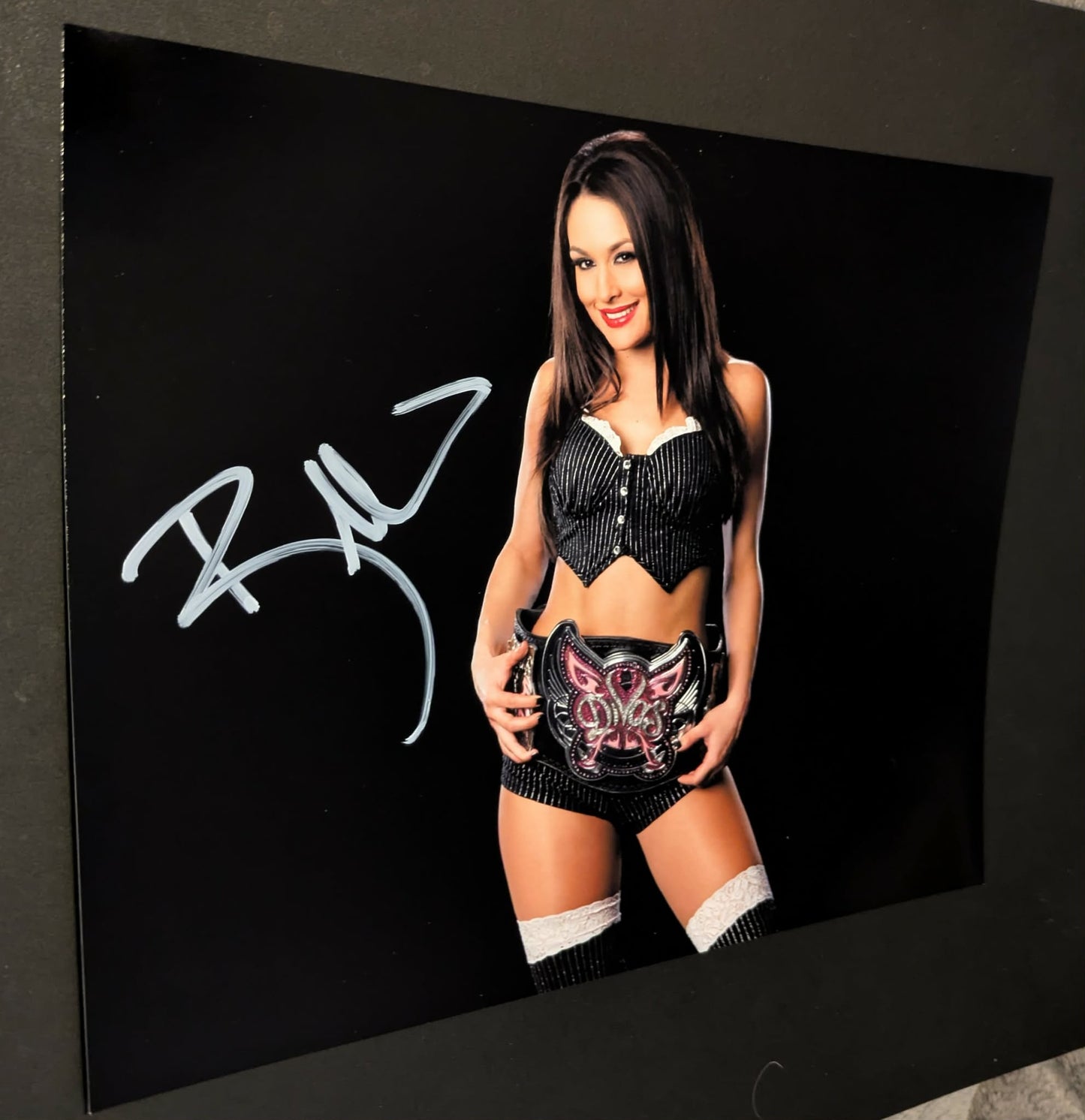 Brie Bella Signed Photo COA
