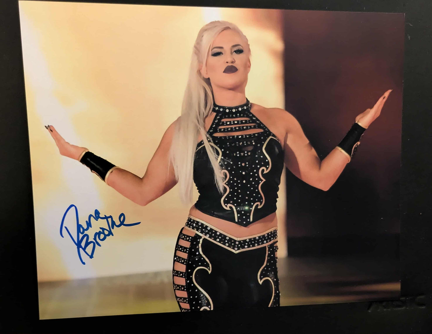 Dana Brooke Pose 1 Signed Photo COA